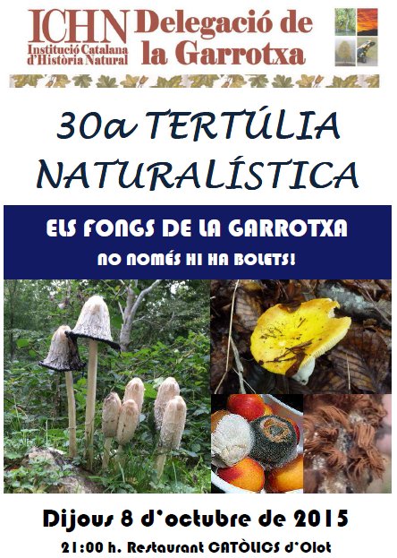 30a Tertúlia naturalística